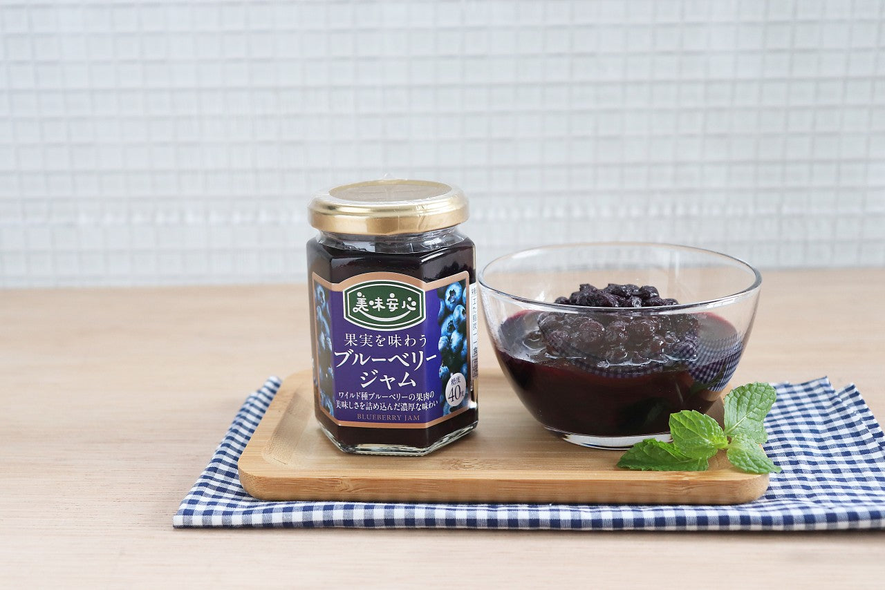 美味安心 ブルーベリージャム 150g