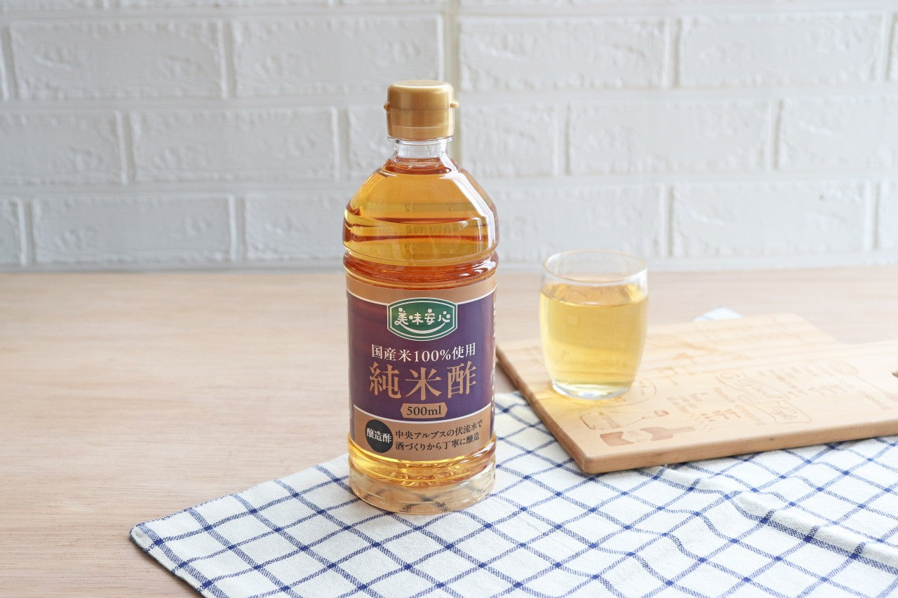 美味安心 国産純米酢 500ml