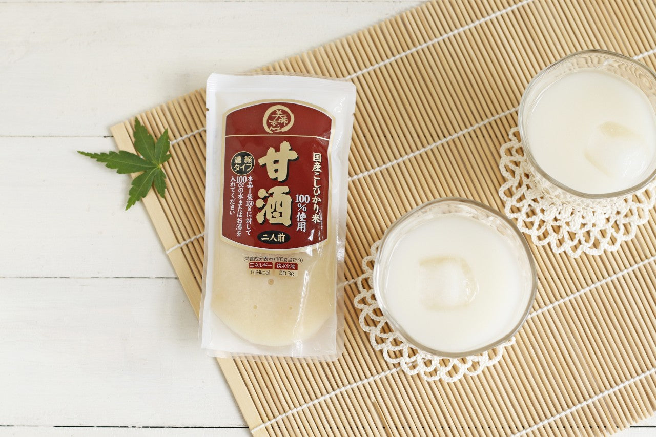 美味安心 国産こしひかり米使用甘酒 150g 2人前