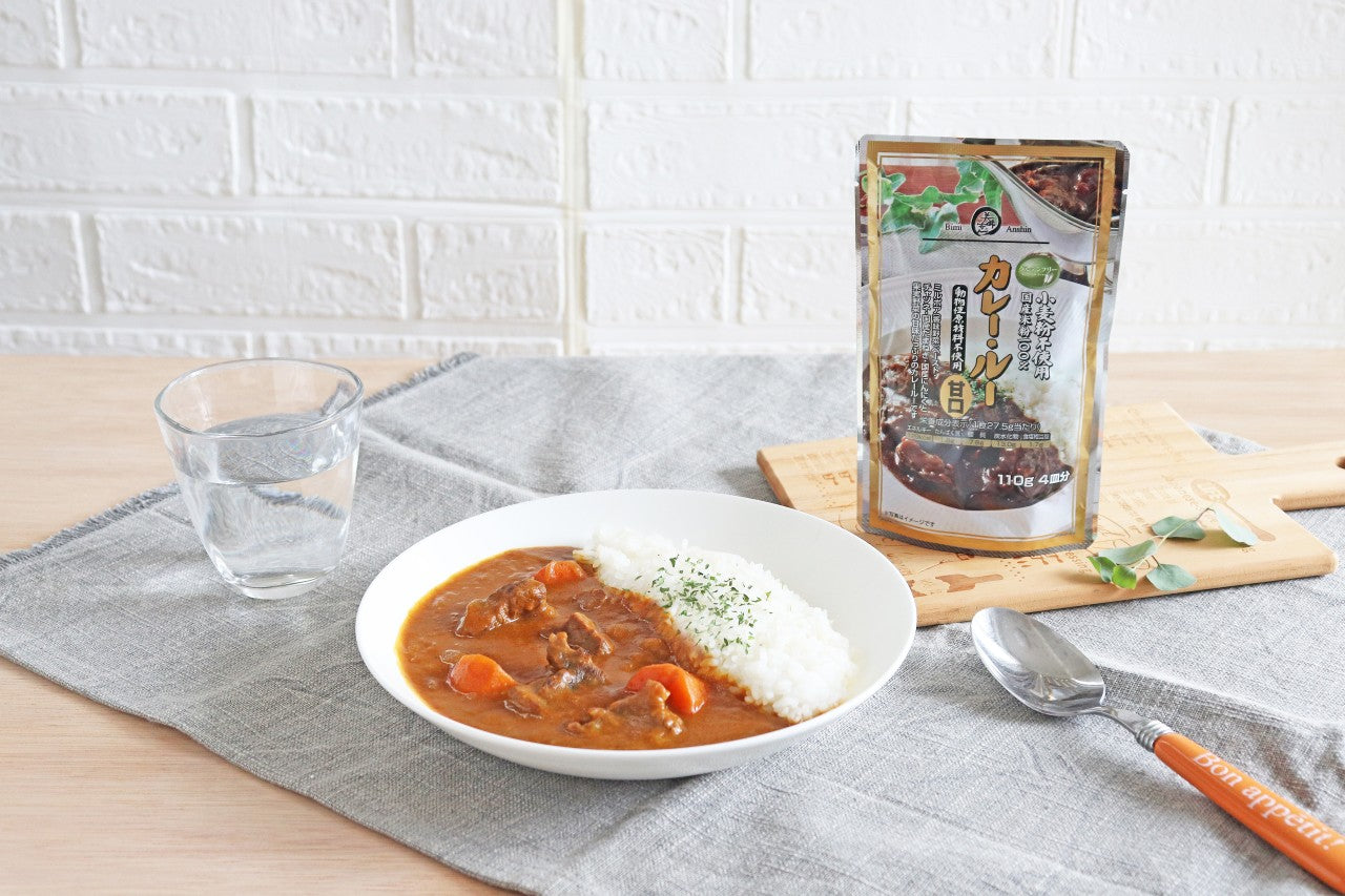 美味安心 グルテンフリーカレールー フレークタイプ 110g 甘口