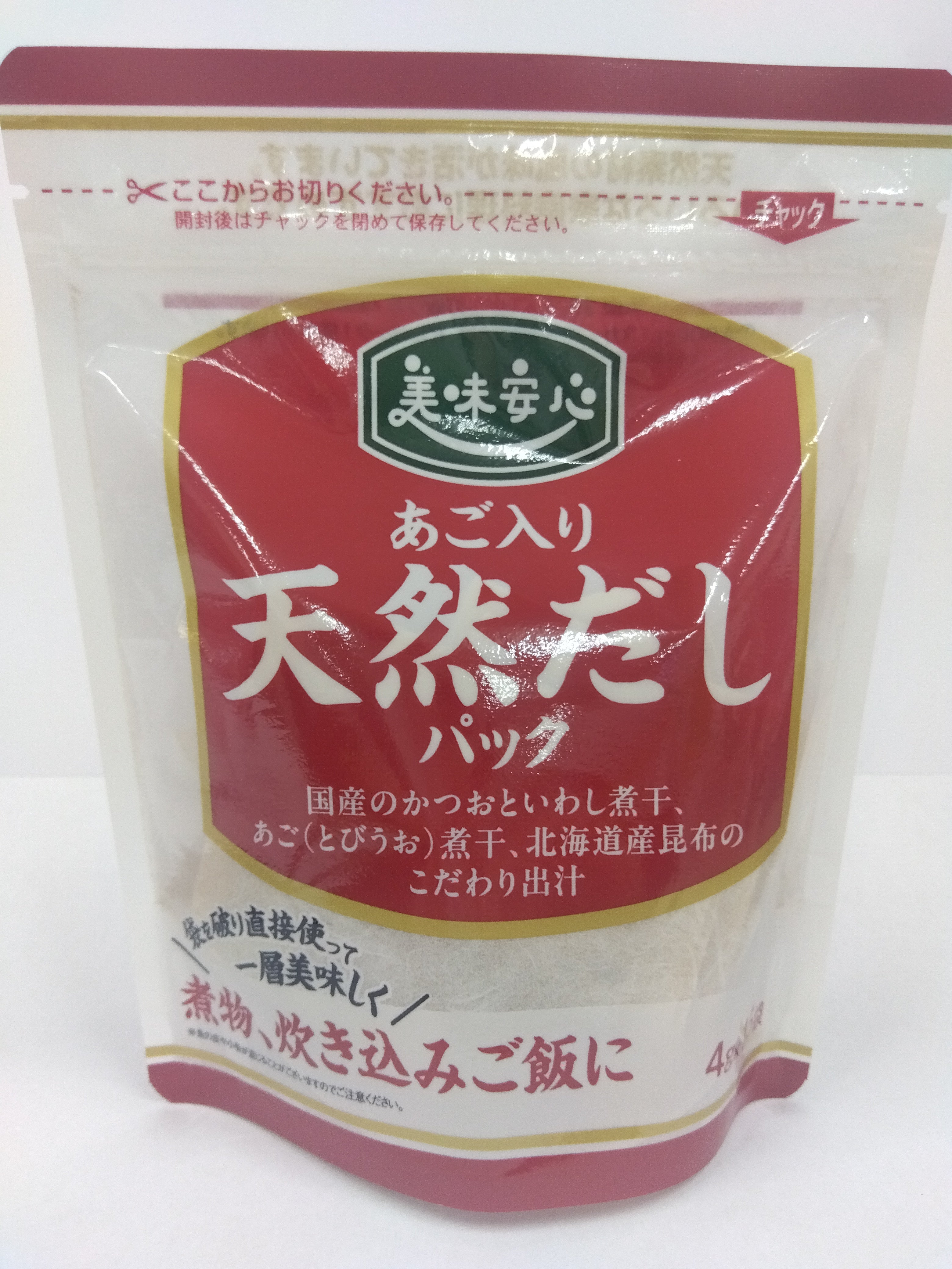 美味安心 あご入り天然だしパック 64g(4g×16パック)