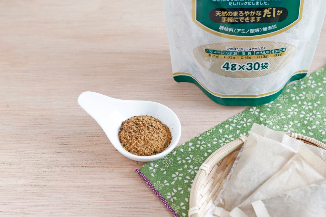 美味安心 あご入り天然だしパック 120g(4g×30パック)