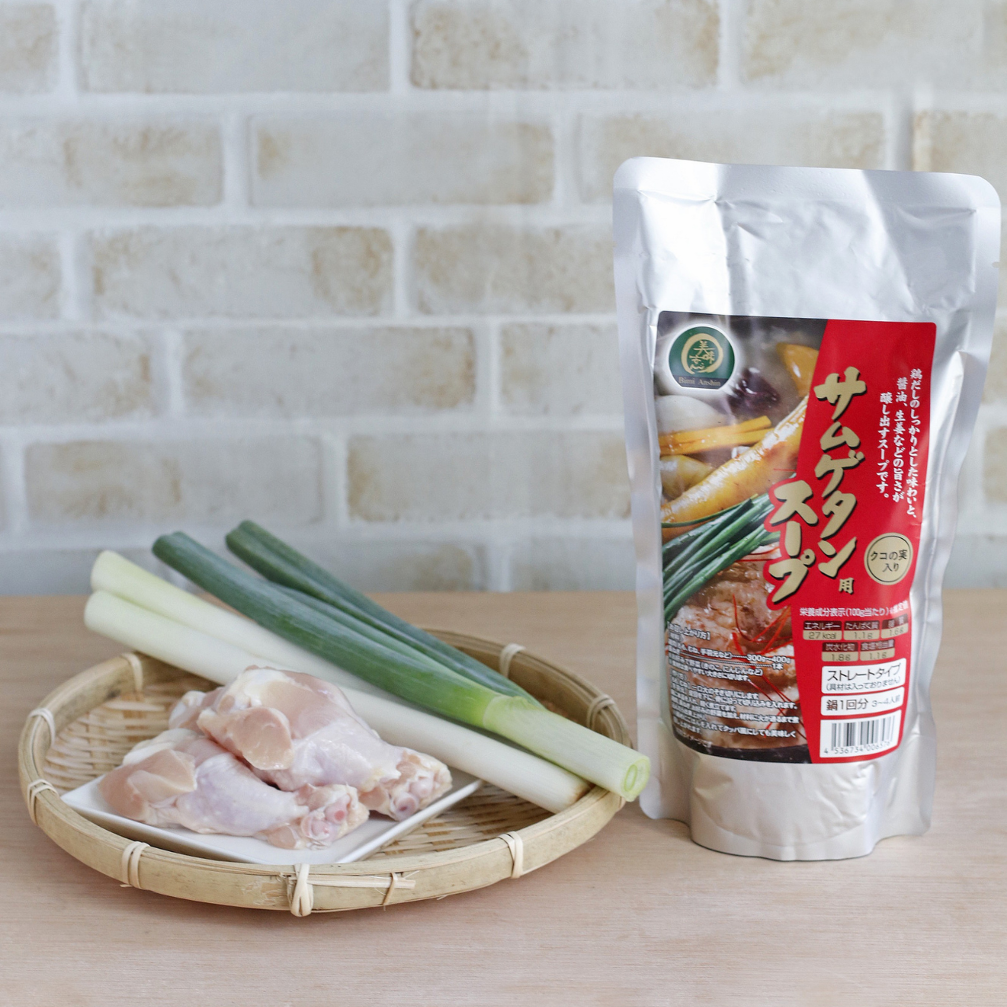 美味安心 サムゲタン用スープの素 600g