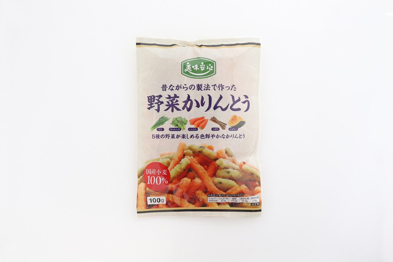 美味安心　野菜かりんとう　100ｇ　