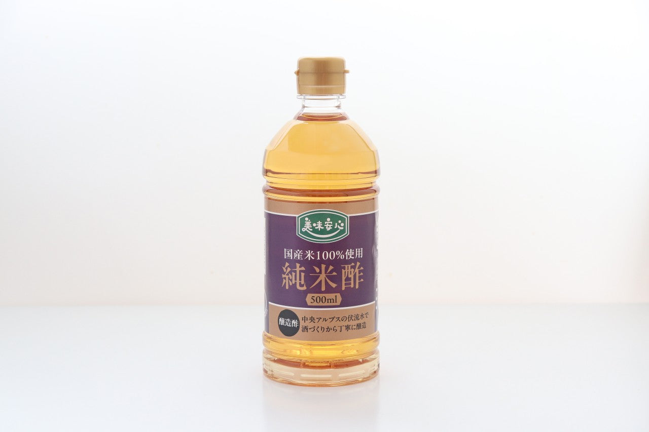 美味安心　国産純米酢　500ｍｌ