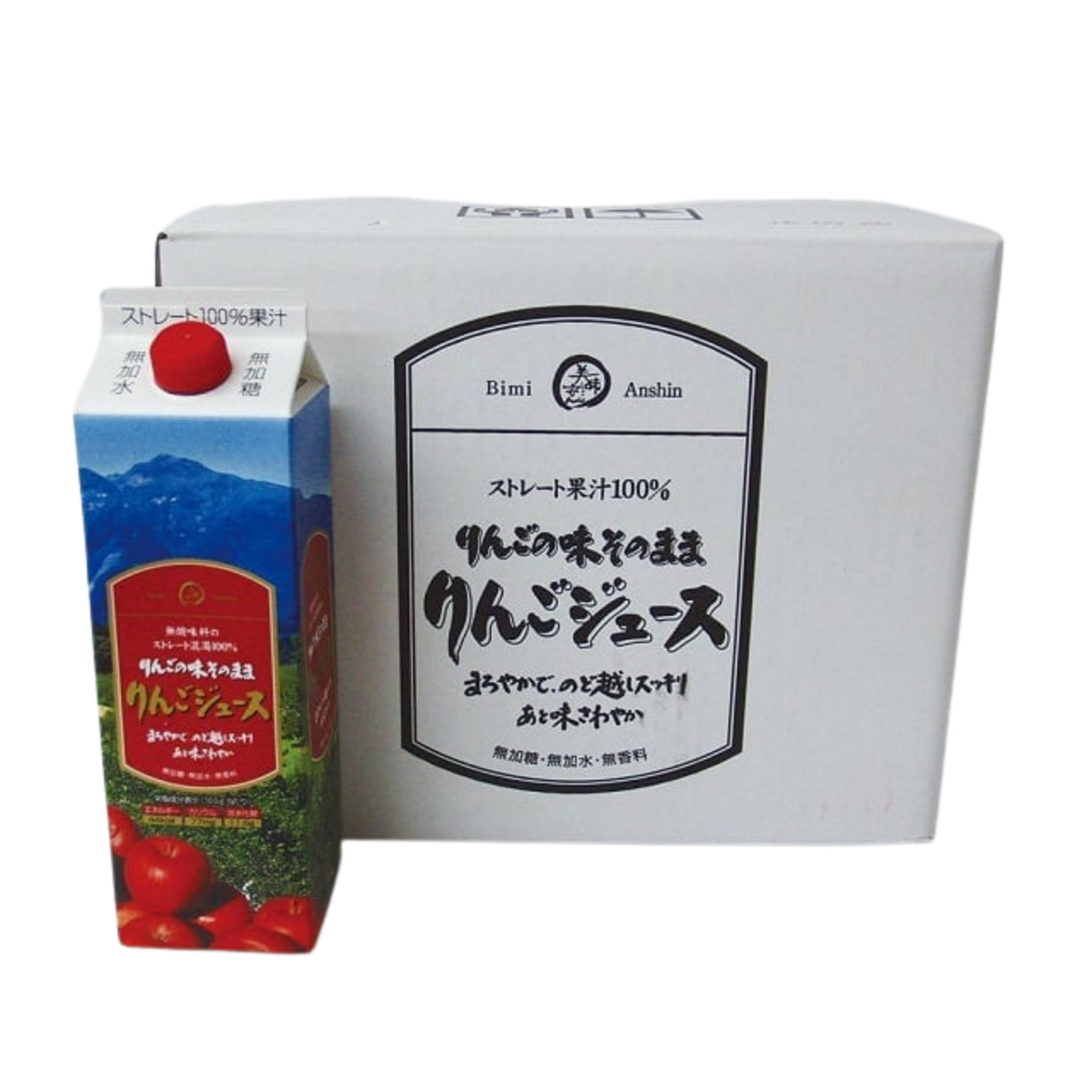 美味安心　りんごジュース　1000ｇ　ケース売り12本入り　約1本分お得なお値段