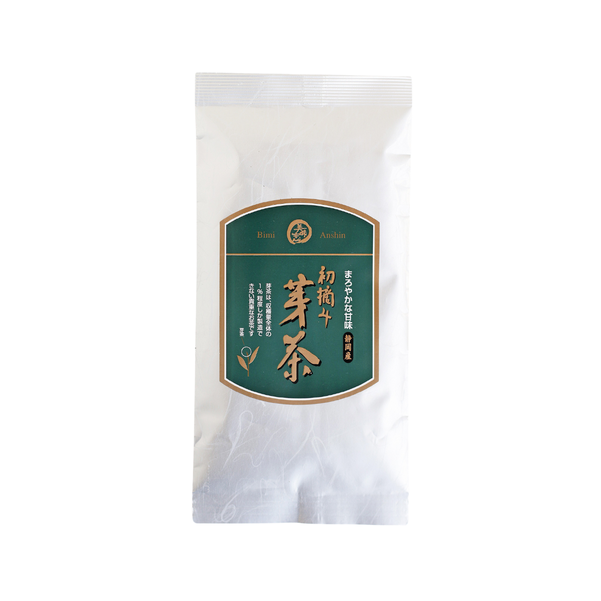 美味安心　初摘み芽茶　90ｇ